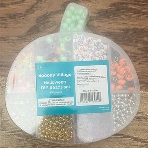 Spooky Village Halloween DIY Beads Set - Multicolor
